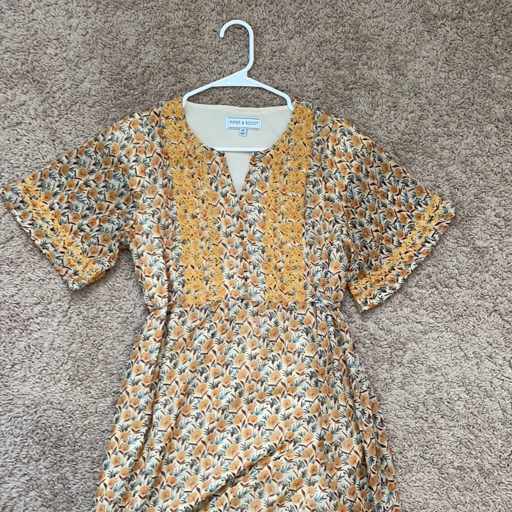 Piper & Scoot Maxi Dress XS